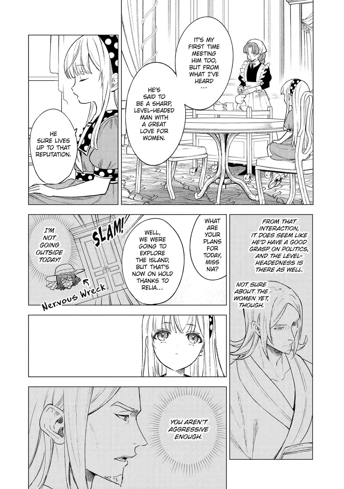 Kyouran Reijou Nia Liston: Byoujaku Reijou ni Tensei shita Kamigoroshi no Bujin no Karei naru Musouroku Chap 12 - Next Chap 13