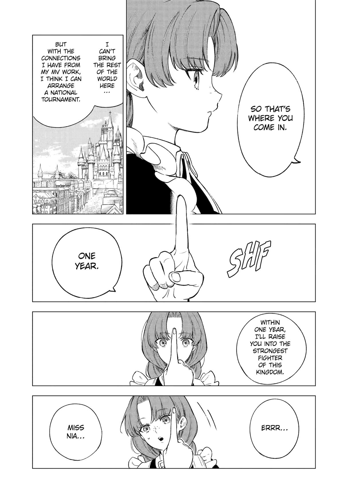 Kyouran Reijou Nia Liston: Byoujaku Reijou ni Tensei shita Kamigoroshi no Bujin no Karei naru Musouroku Chap 12 - Next Chap 13