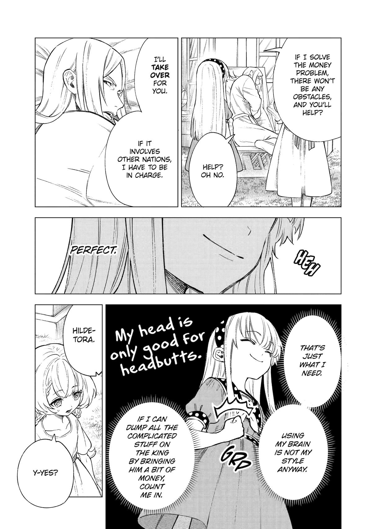 Kyouran Reijou Nia Liston: Byoujaku Reijou ni Tensei shita Kamigoroshi no Bujin no Karei naru Musouroku Chap 13 - Next Chap 14