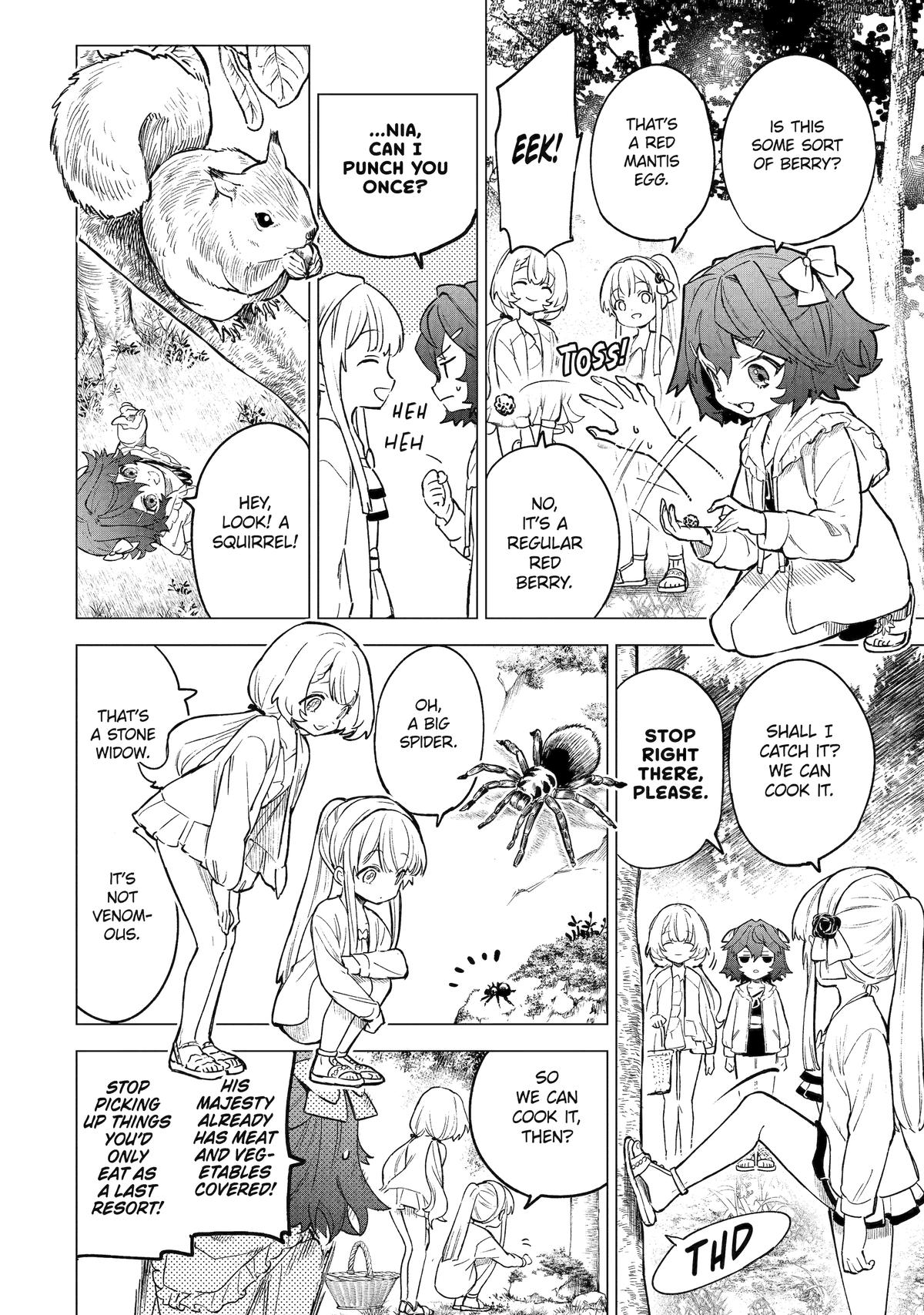 Kyouran Reijou Nia Liston: Byoujaku Reijou ni Tensei shita Kamigoroshi no Bujin no Karei naru Musouroku Chap 13 - Next Chap 14
