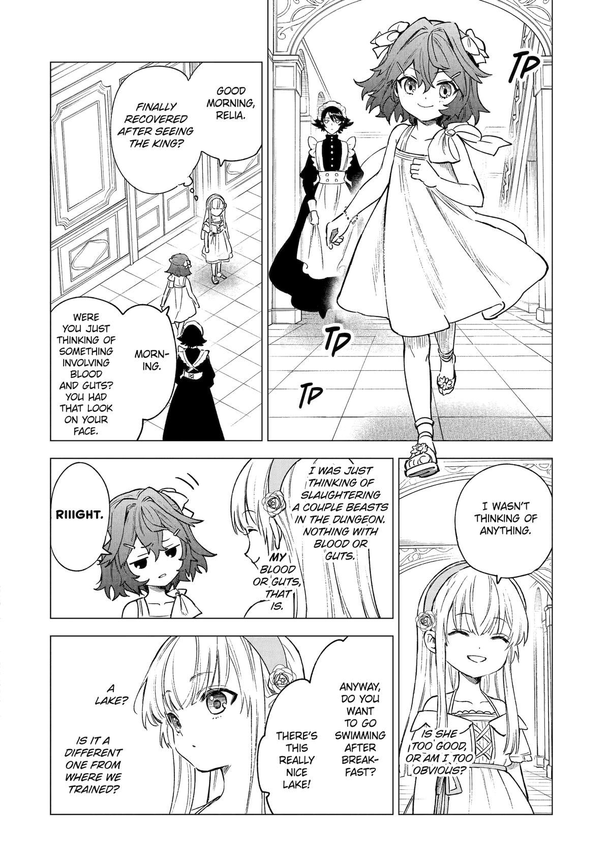 Kyouran Reijou Nia Liston: Byoujaku Reijou ni Tensei shita Kamigoroshi no Bujin no Karei naru Musouroku Chap 13 - Next Chap 14