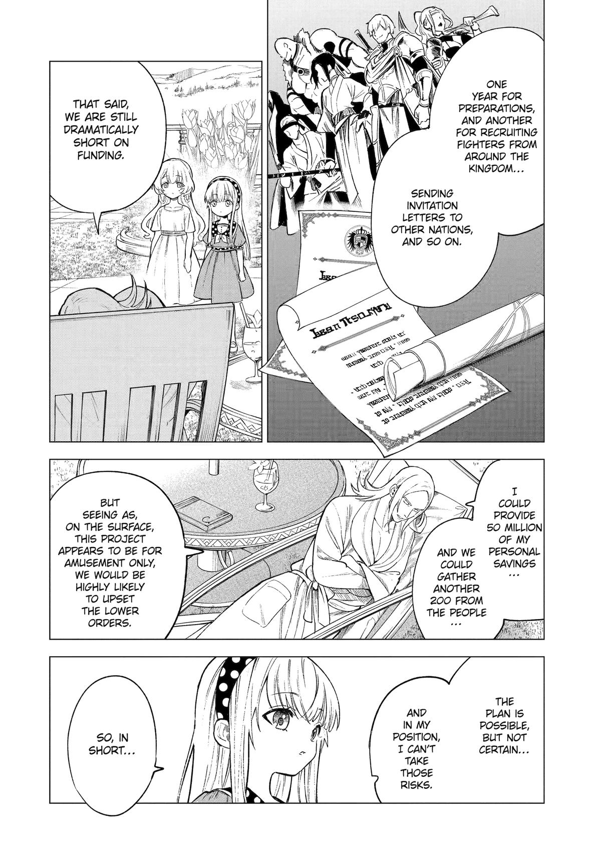 Kyouran Reijou Nia Liston: Byoujaku Reijou ni Tensei shita Kamigoroshi no Bujin no Karei naru Musouroku Chap 13 - Next Chap 14