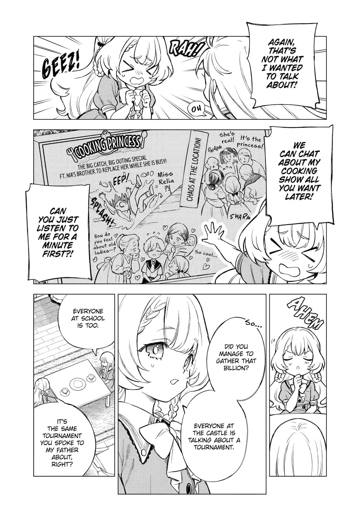 Kyouran Reijou Nia Liston: Byoujaku Reijou ni Tensei shita Kamigoroshi no Bujin no Karei naru Musouroku Chap 27 - Next Chap 28