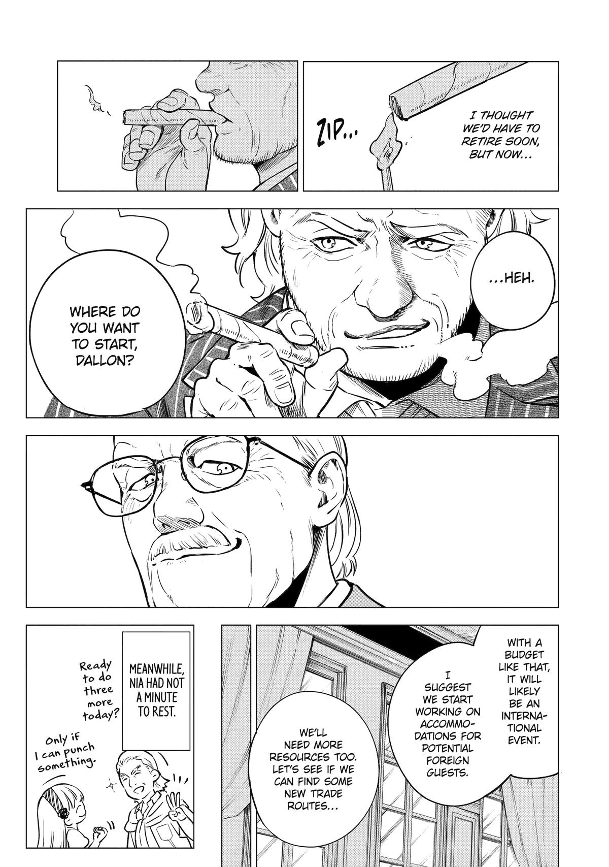Kyouran Reijou Nia Liston: Byoujaku Reijou ni Tensei shita Kamigoroshi no Bujin no Karei naru Musouroku Chap 24 - Next Chap 25