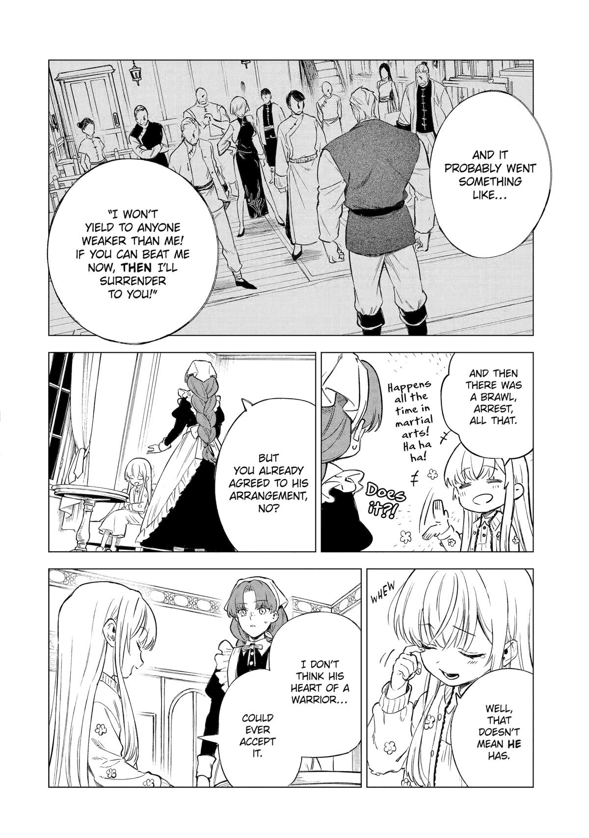 Kyouran Reijou Nia Liston: Byoujaku Reijou ni Tensei shita Kamigoroshi no Bujin no Karei naru Musouroku Chap 28 - Next Chap 29