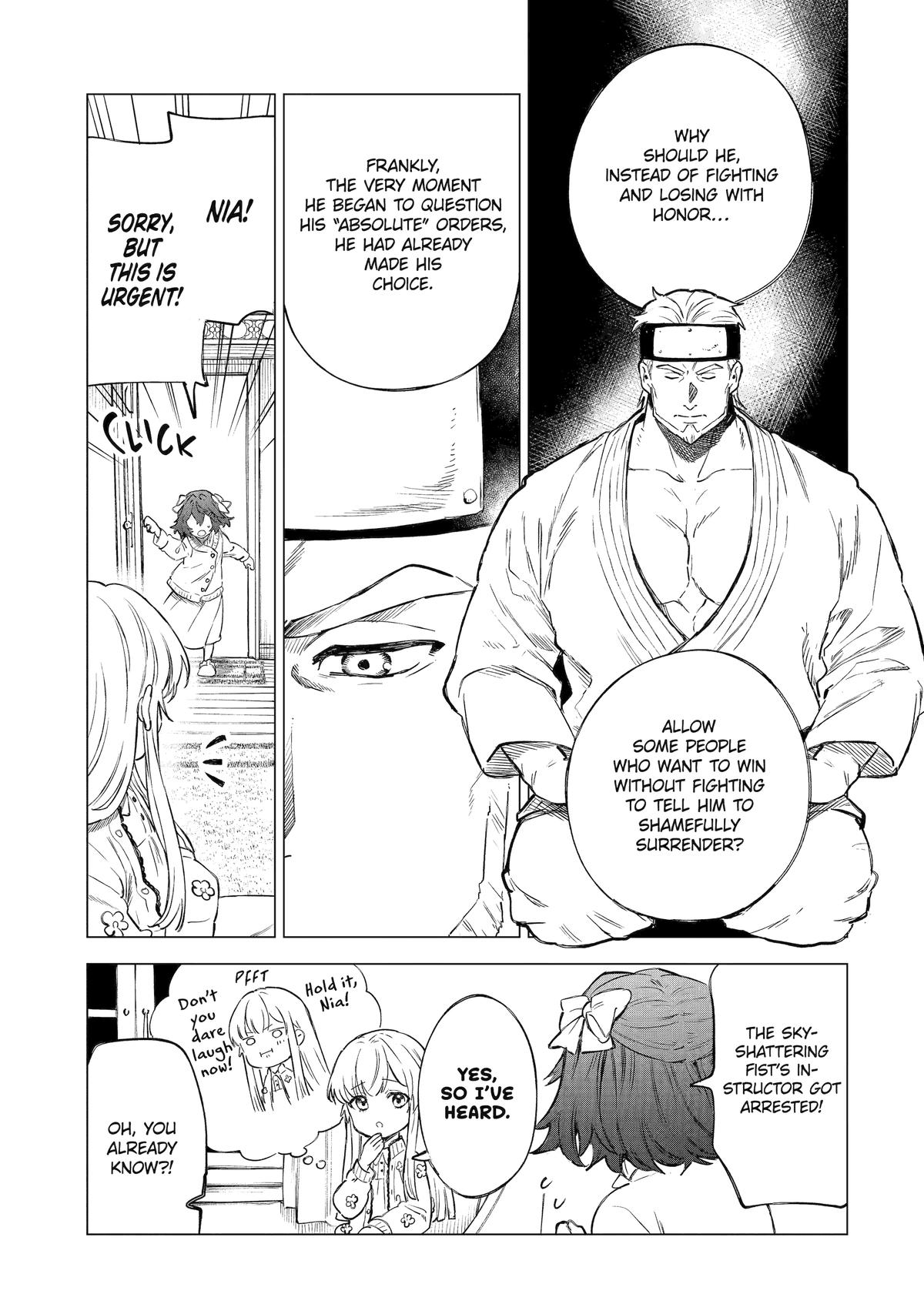 Kyouran Reijou Nia Liston: Byoujaku Reijou ni Tensei shita Kamigoroshi no Bujin no Karei naru Musouroku Chap 28 - Next Chap 29