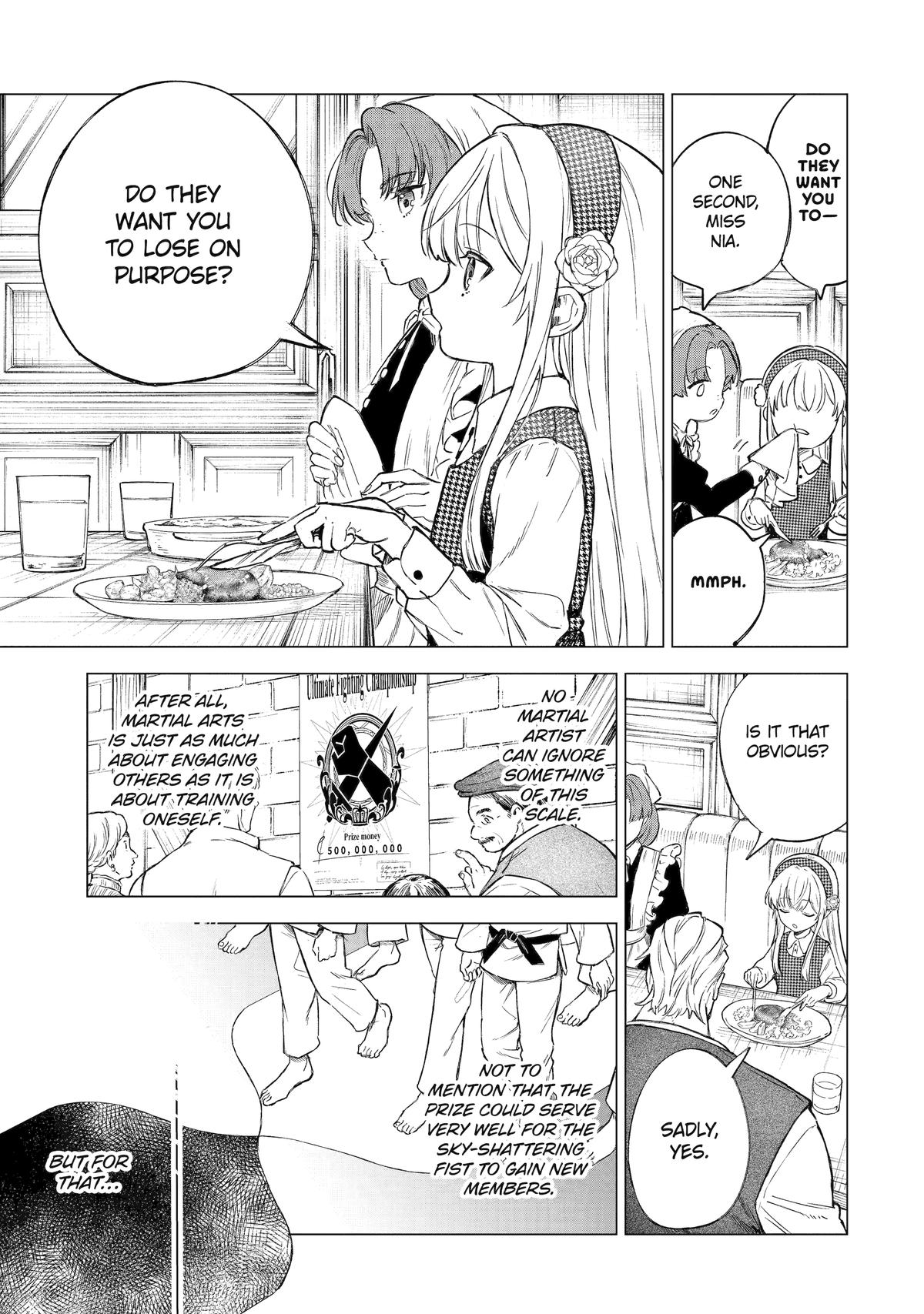 Kyouran Reijou Nia Liston: Byoujaku Reijou ni Tensei shita Kamigoroshi no Bujin no Karei naru Musouroku Chap 28 - Next Chap 29
