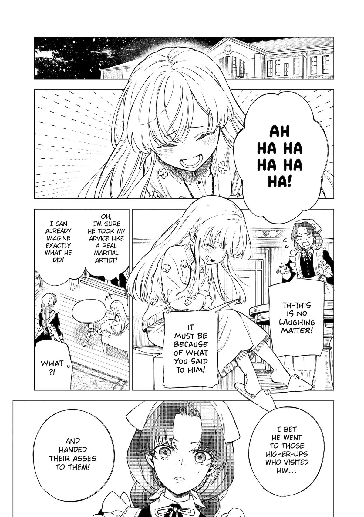 Kyouran Reijou Nia Liston: Byoujaku Reijou ni Tensei shita Kamigoroshi no Bujin no Karei naru Musouroku Chap 28 - Next Chap 29