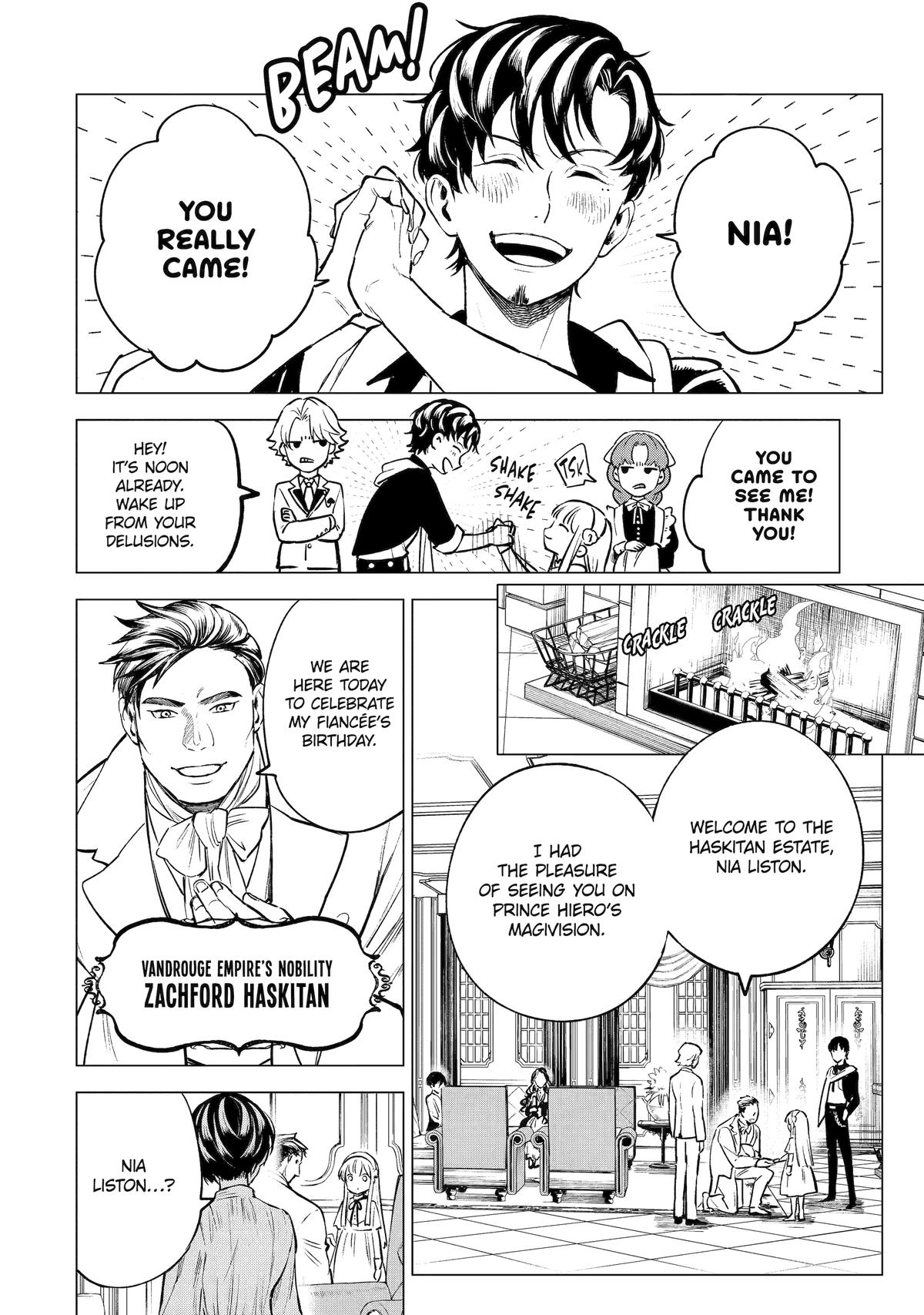 Kyouran Reijou Nia Liston: Byoujaku Reijou ni Tensei shita Kamigoroshi no Bujin no Karei naru Musouroku Chap 20 - Next Chap 21