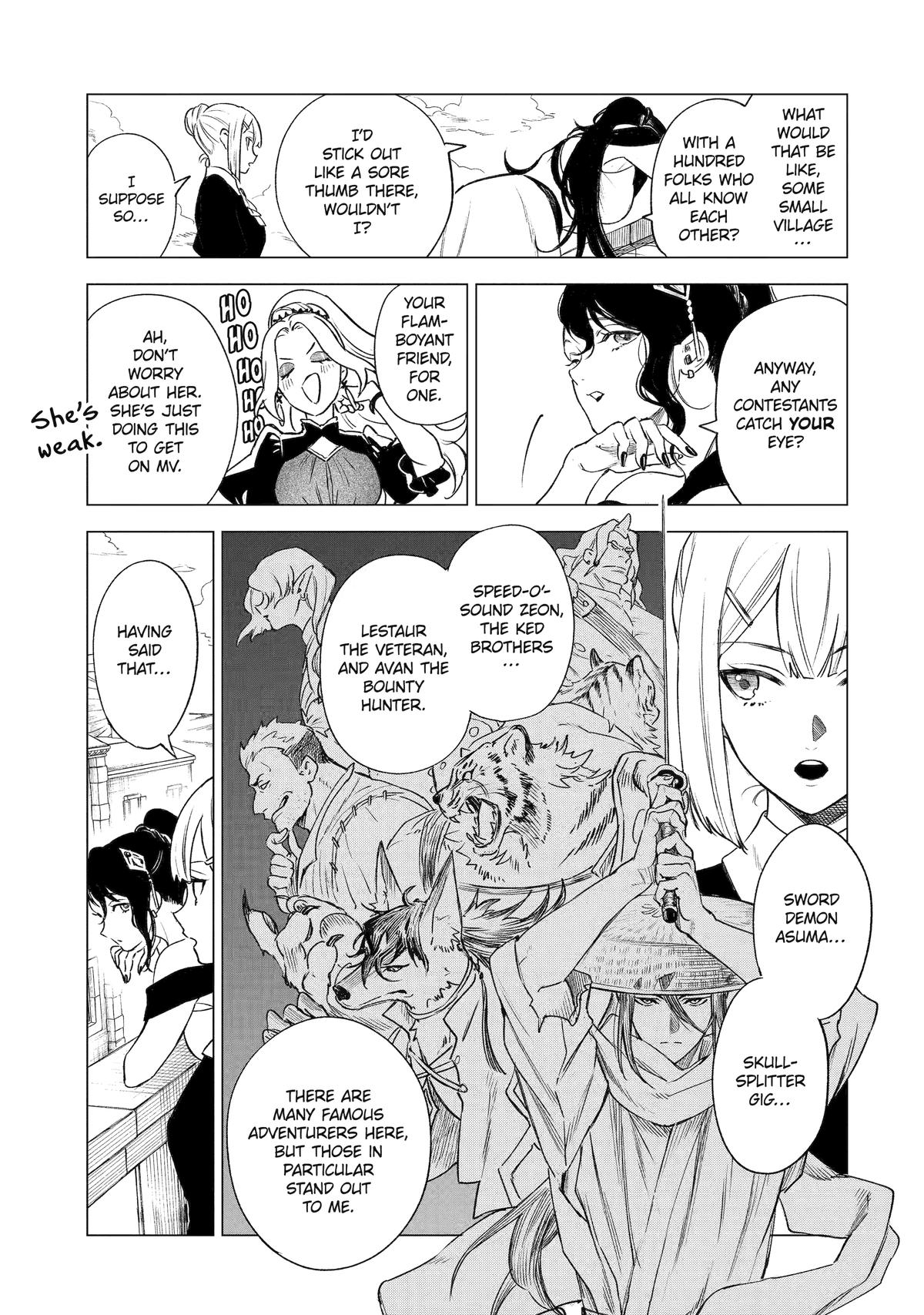 Kyouran Reijou Nia Liston: Byoujaku Reijou ni Tensei shita Kamigoroshi no Bujin no Karei naru Musouroku Chap 37 - Next Chap 38