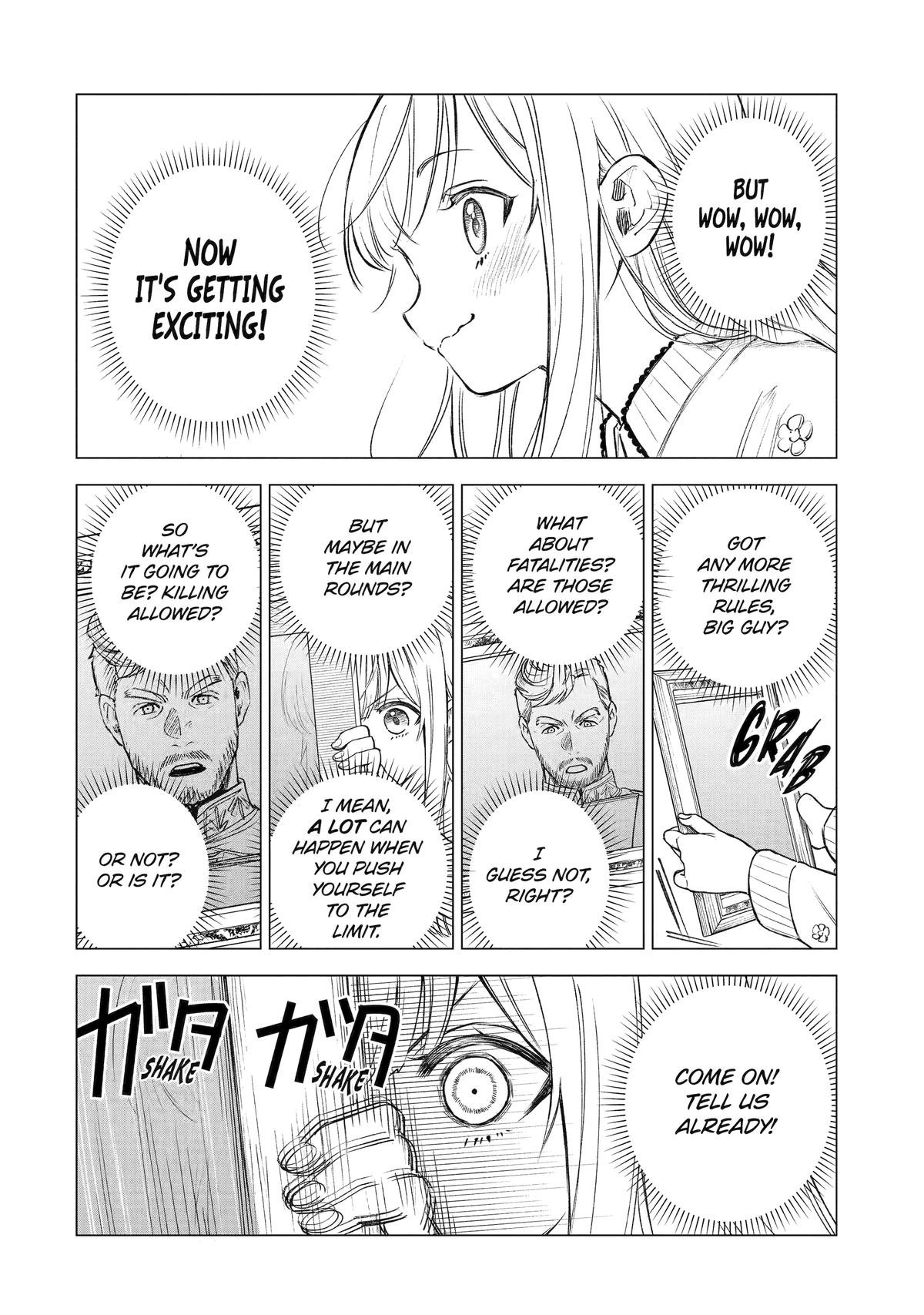 Kyouran Reijou Nia Liston: Byoujaku Reijou ni Tensei shita Kamigoroshi no Bujin no Karei naru Musouroku Chap 37 - Next Chap 38