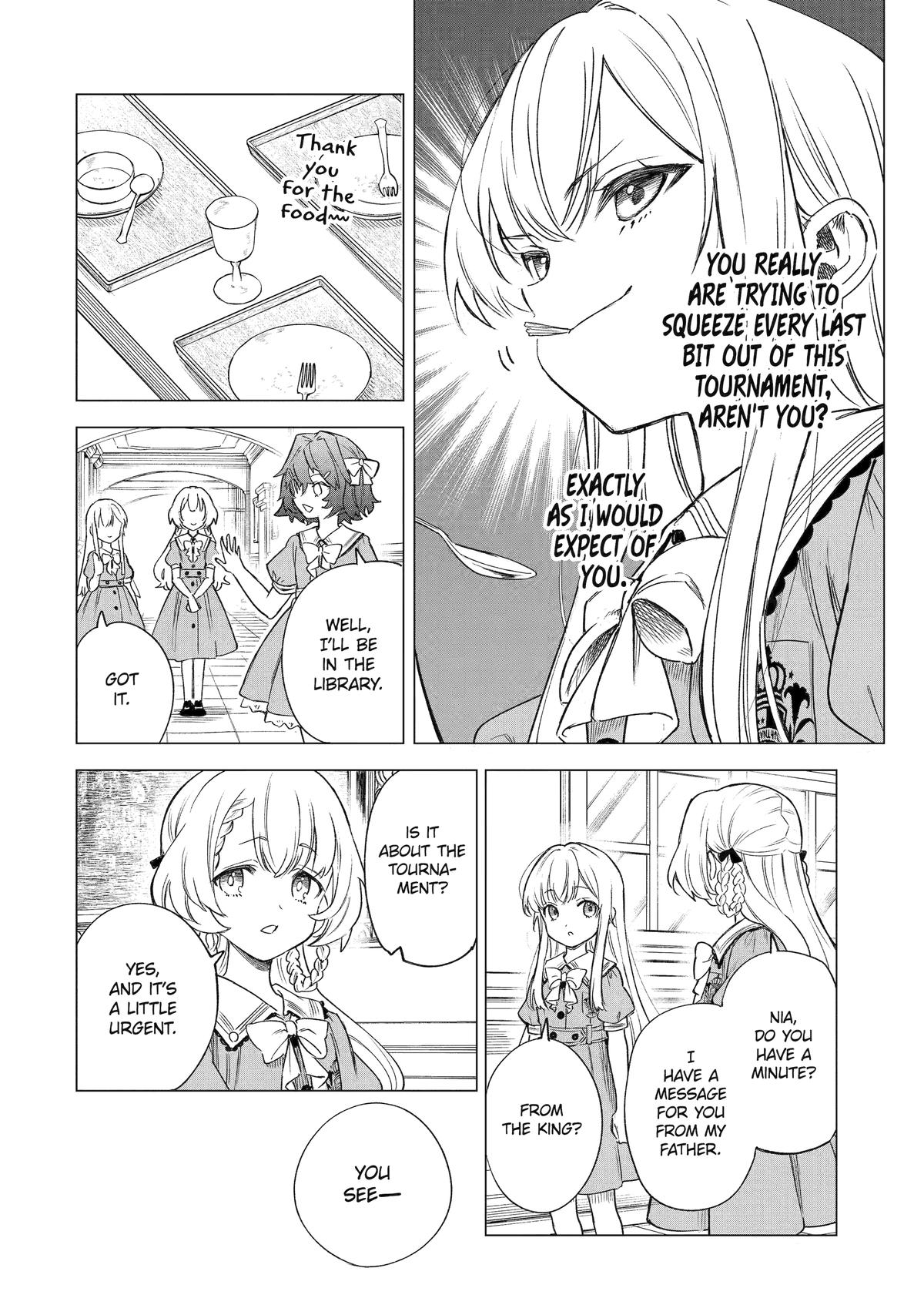 Kyouran Reijou Nia Liston: Byoujaku Reijou ni Tensei shita Kamigoroshi no Bujin no Karei naru Musouroku Chap 35 - Next Chap 36