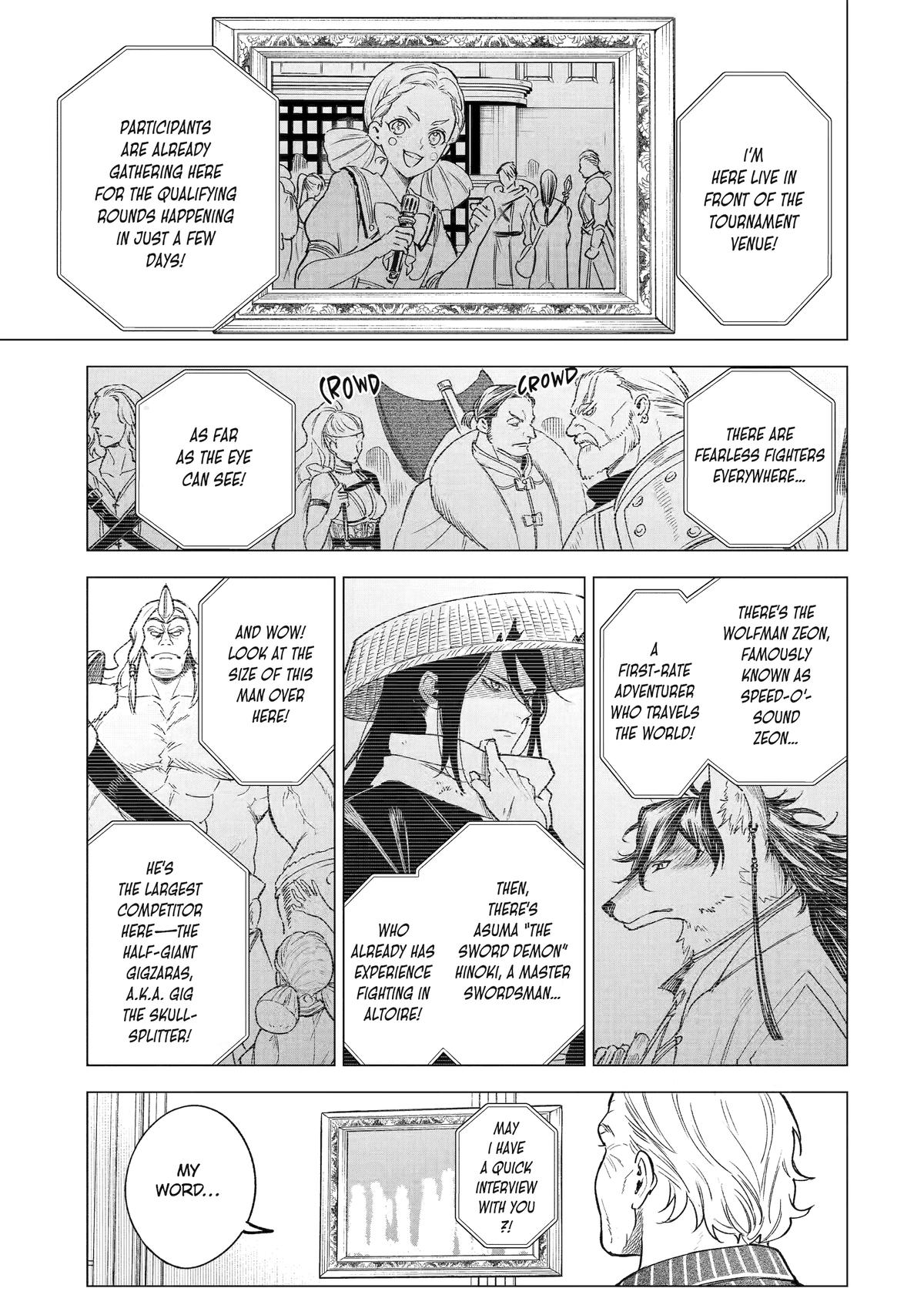Kyouran Reijou Nia Liston: Byoujaku Reijou ni Tensei shita Kamigoroshi no Bujin no Karei naru Musouroku Chap 35 - Next Chap 36