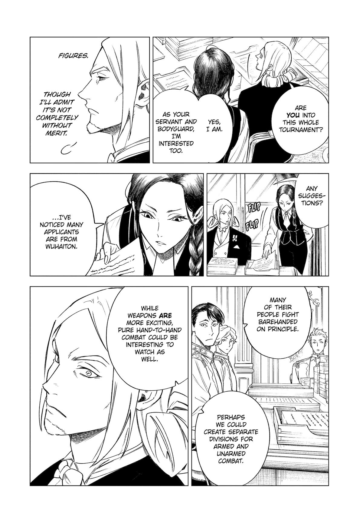Kyouran Reijou Nia Liston: Byoujaku Reijou ni Tensei shita Kamigoroshi no Bujin no Karei naru Musouroku Chap 35 - Next Chap 36