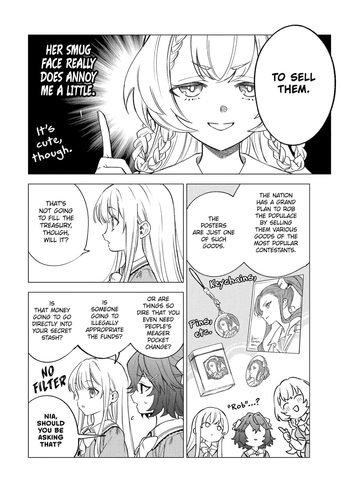 Kyouran Reijou Nia Liston: Byoujaku Reijou ni Tensei shita Kamigoroshi no Bujin no Karei naru Musouroku Chap 35 - Next Chap 36