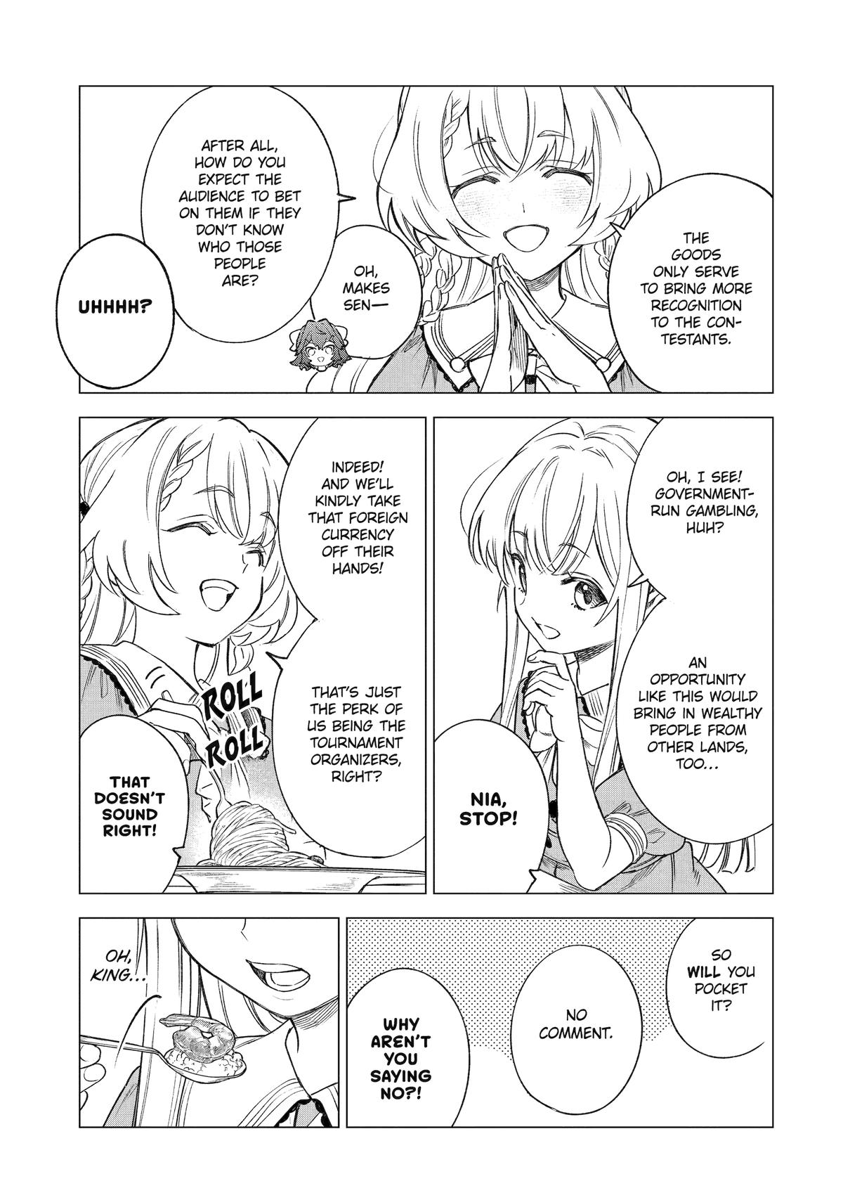 Kyouran Reijou Nia Liston: Byoujaku Reijou ni Tensei shita Kamigoroshi no Bujin no Karei naru Musouroku Chap 35 - Next Chap 36