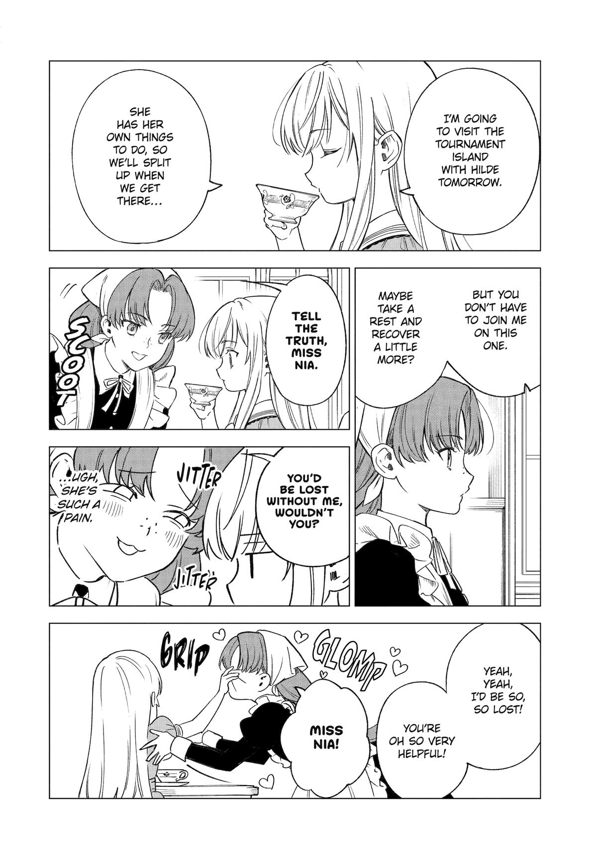 Kyouran Reijou Nia Liston: Byoujaku Reijou ni Tensei shita Kamigoroshi no Bujin no Karei naru Musouroku Chap 35 - Next Chap 36
