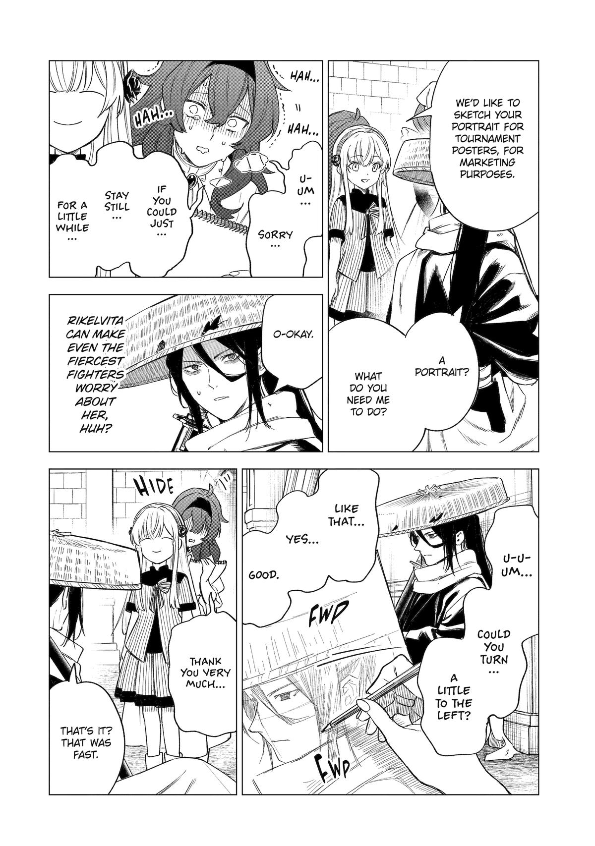 Kyouran Reijou Nia Liston: Byoujaku Reijou ni Tensei shita Kamigoroshi no Bujin no Karei naru Musouroku Chap 35 - Next Chap 36