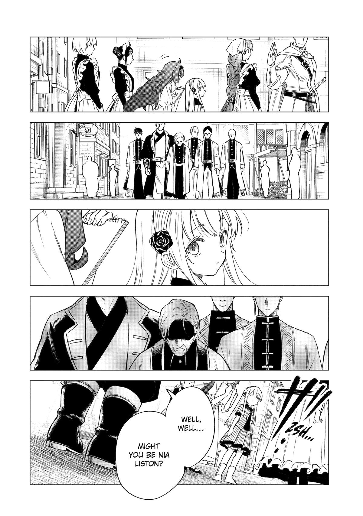 Kyouran Reijou Nia Liston: Byoujaku Reijou ni Tensei shita Kamigoroshi no Bujin no Karei naru Musouroku Chap 35 - Next Chap 36