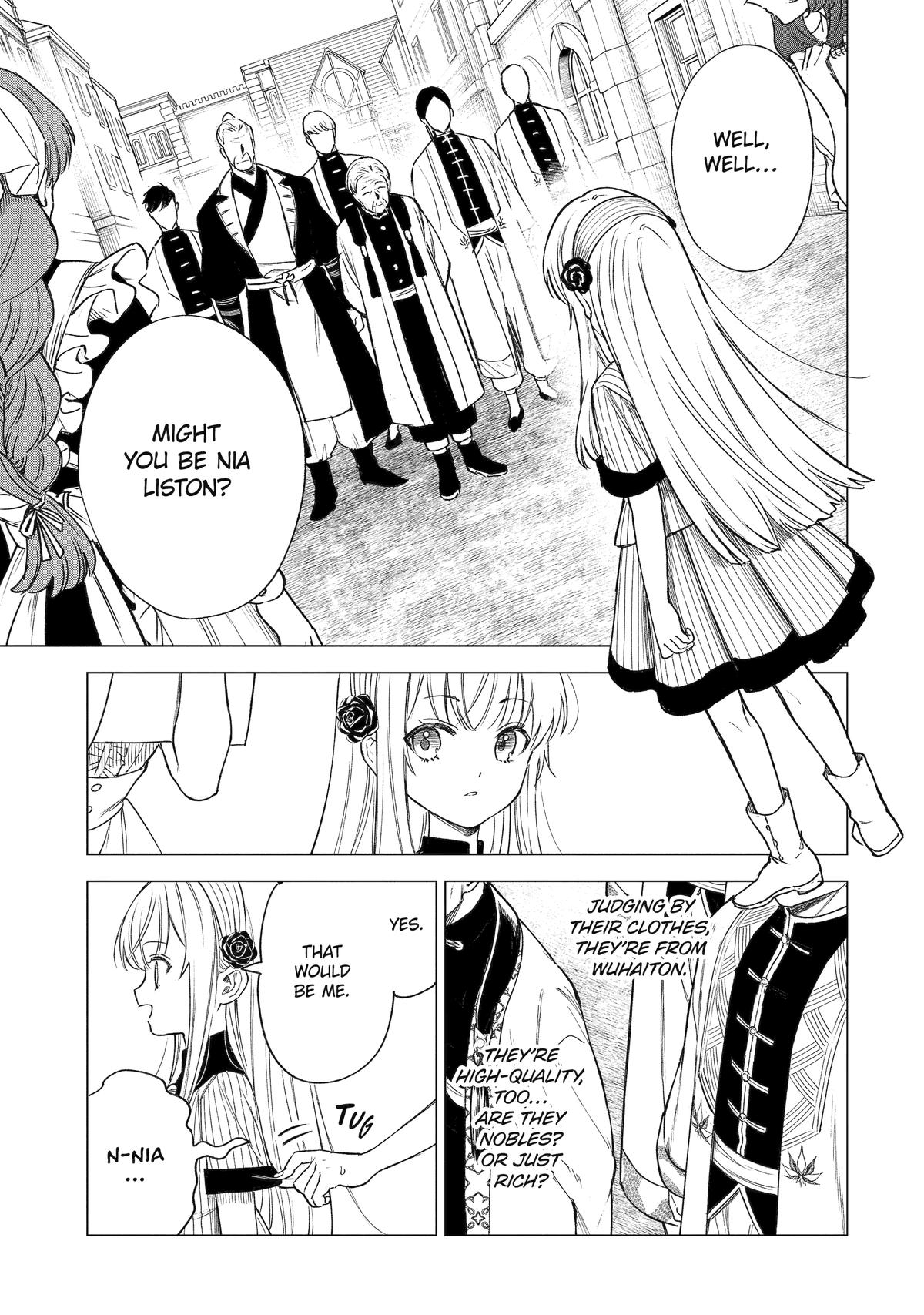 Kyouran Reijou Nia Liston: Byoujaku Reijou ni Tensei shita Kamigoroshi no Bujin no Karei naru Musouroku Chap 36 - Next Chap 37