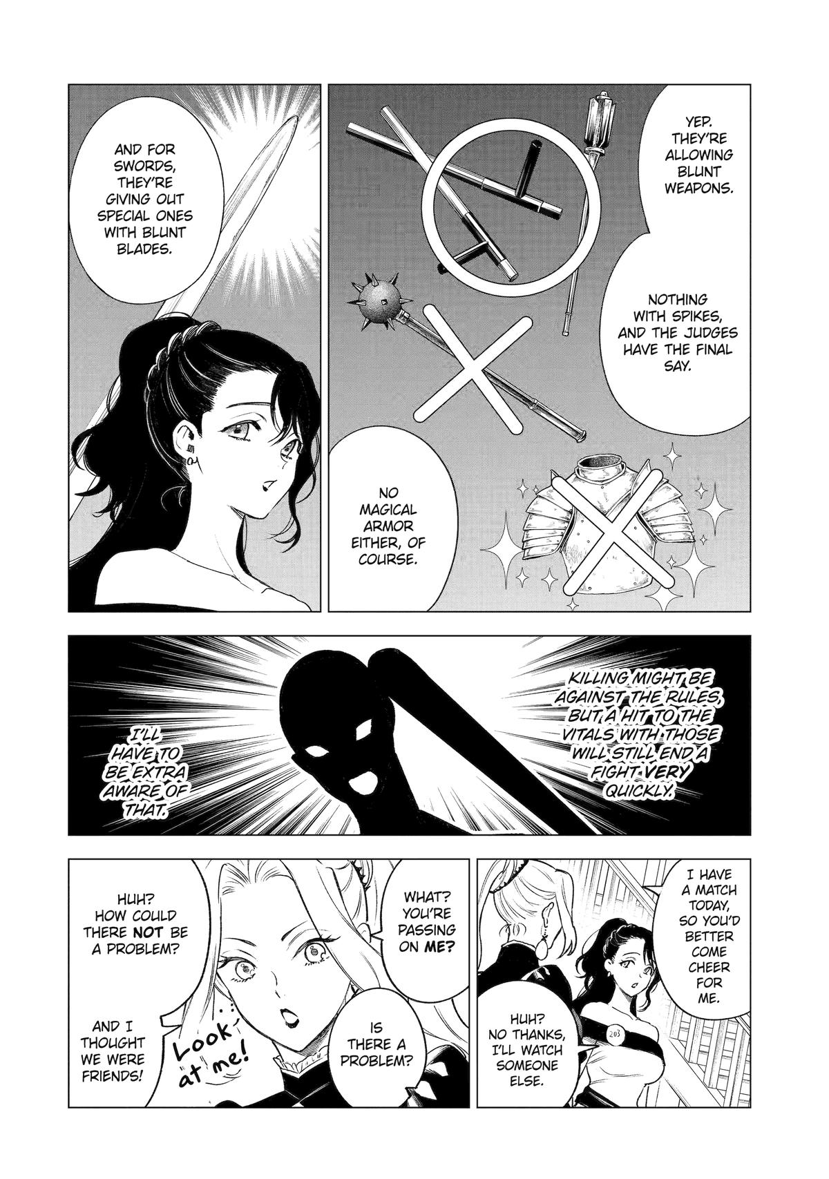 Kyouran Reijou Nia Liston: Byoujaku Reijou ni Tensei shita Kamigoroshi no Bujin no Karei naru Musouroku Chap 38 - Next Chap 39