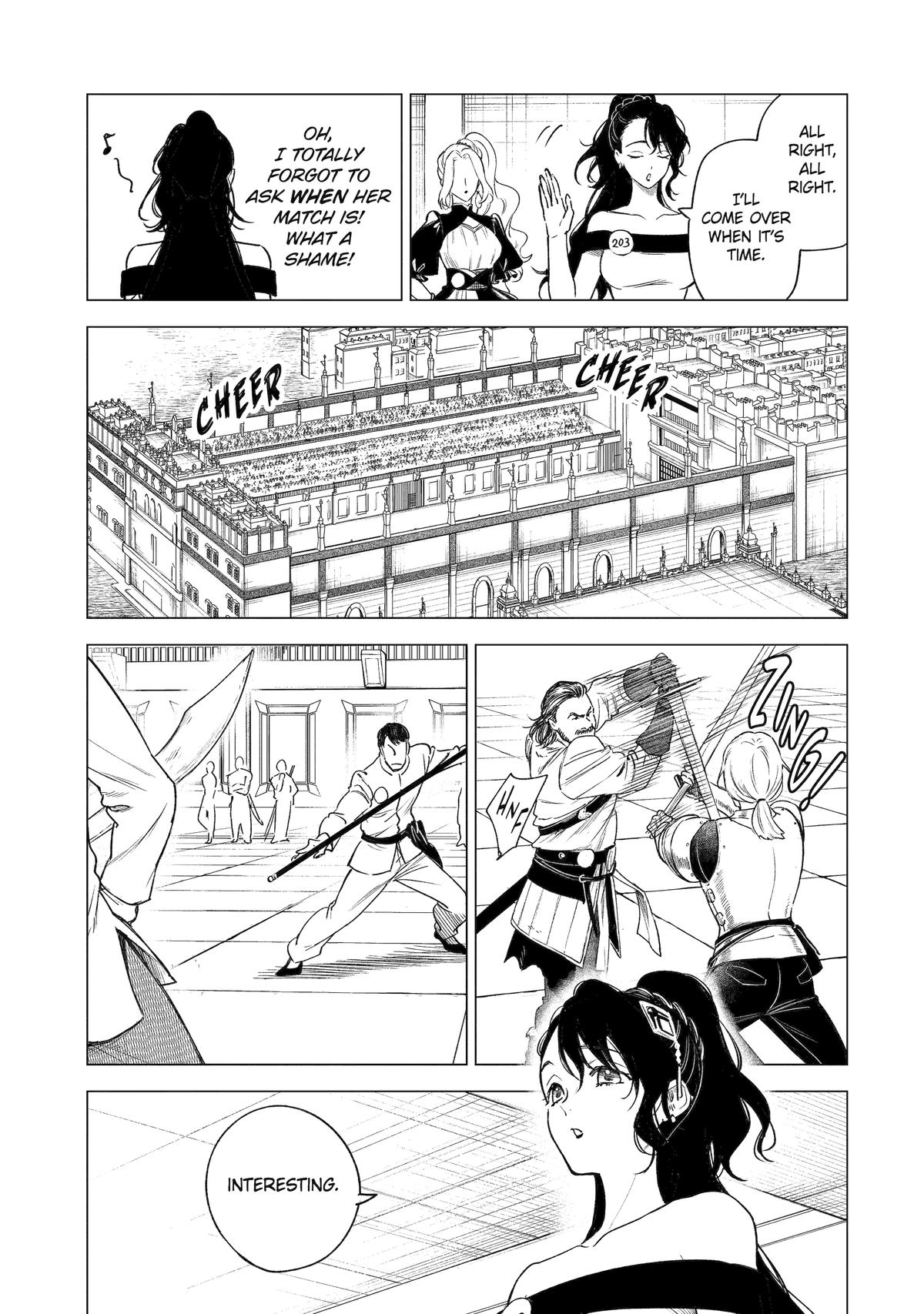 Kyouran Reijou Nia Liston: Byoujaku Reijou ni Tensei shita Kamigoroshi no Bujin no Karei naru Musouroku Chap 38 - Next Chap 39