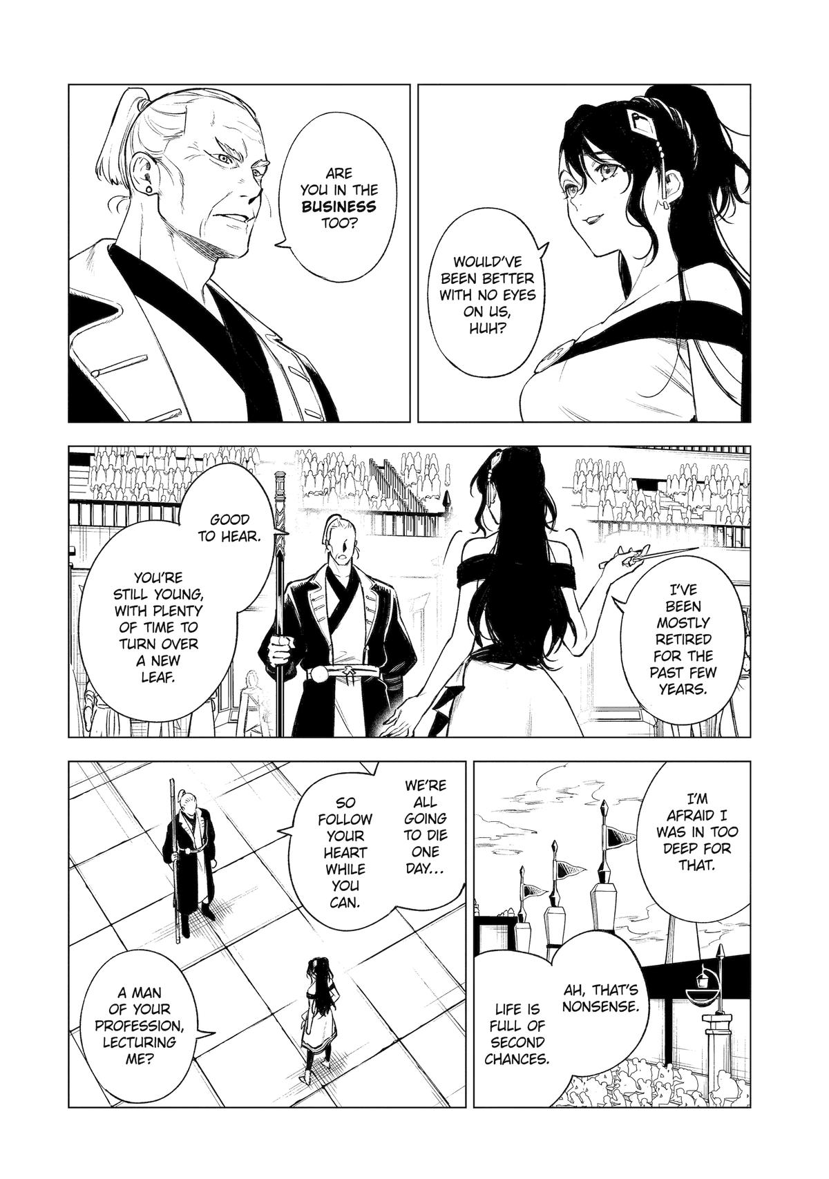 Kyouran Reijou Nia Liston: Byoujaku Reijou ni Tensei shita Kamigoroshi no Bujin no Karei naru Musouroku Chap 39 - Next Chap 40