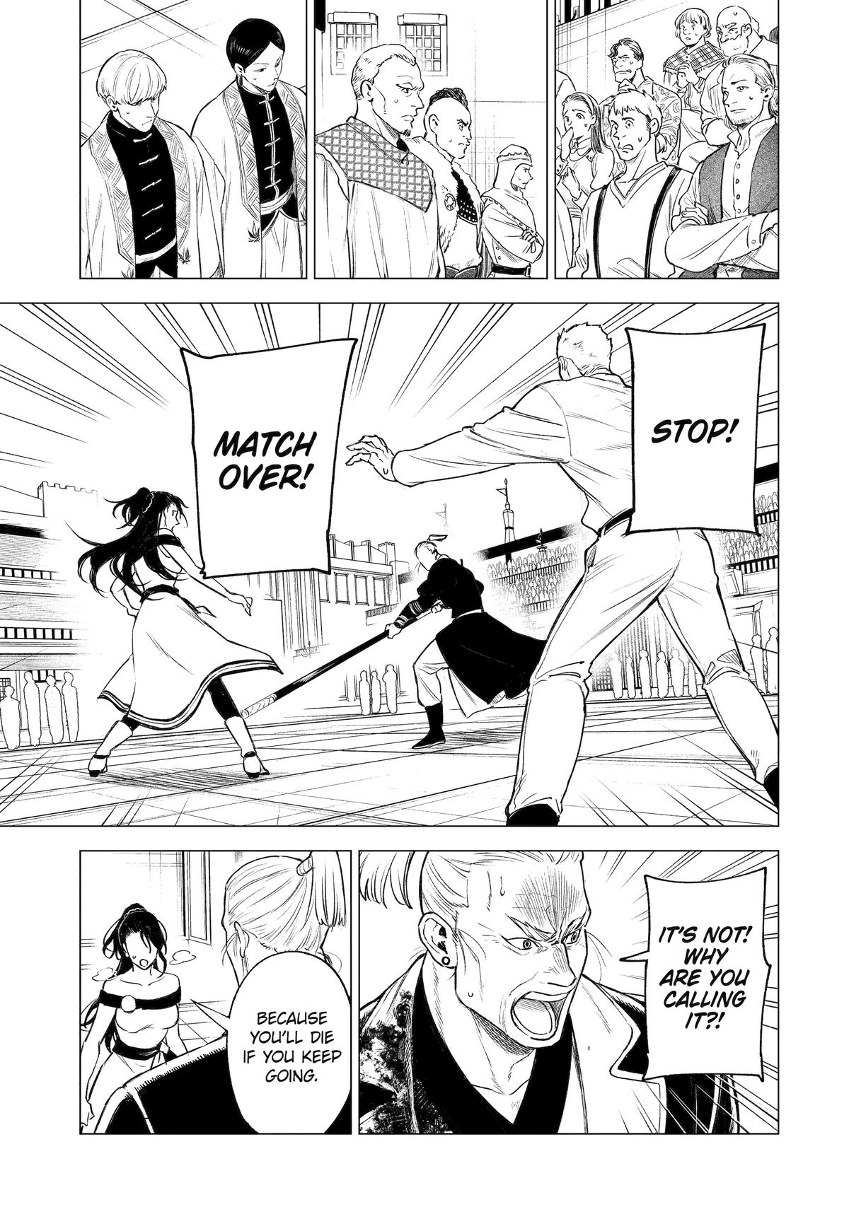 Kyouran Reijou Nia Liston: Byoujaku Reijou ni Tensei shita Kamigoroshi no Bujin no Karei naru Musouroku Chap 40 - Next Chap 41