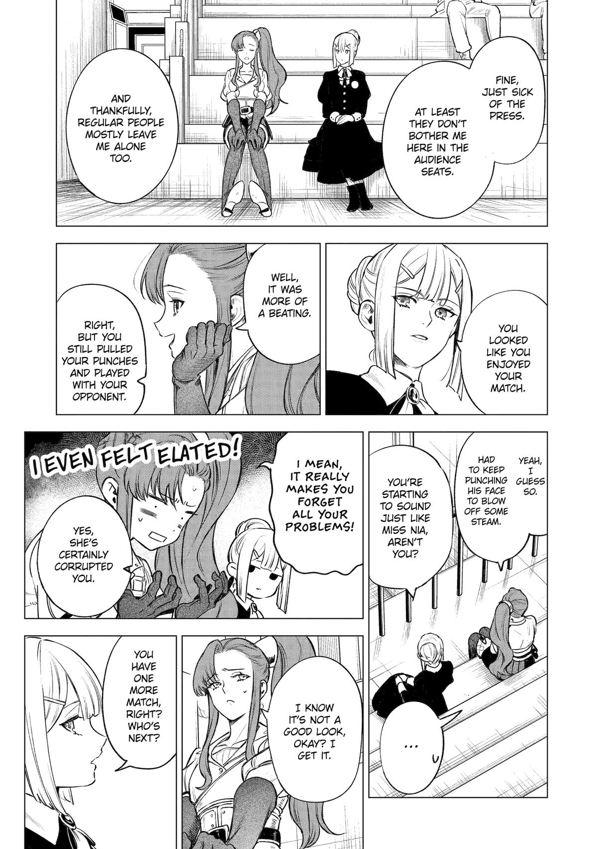 Kyouran Reijou Nia Liston: Byoujaku Reijou ni Tensei shita Kamigoroshi no Bujin no Karei naru Musouroku Chap 41 - Next Chap 42