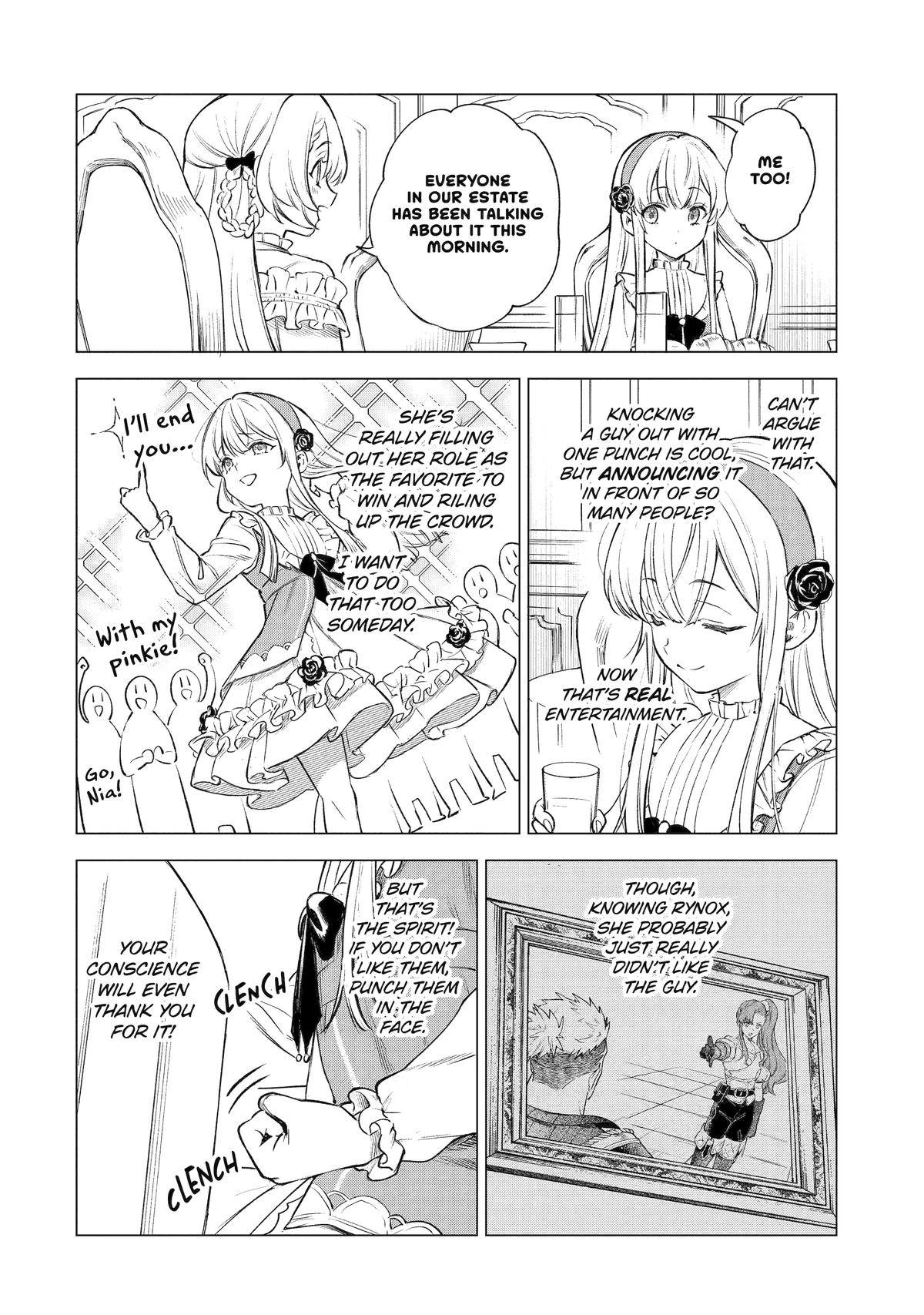 Kyouran Reijou Nia Liston: Byoujaku Reijou ni Tensei shita Kamigoroshi no Bujin no Karei naru Musouroku Chap 41 - Next Chap 42