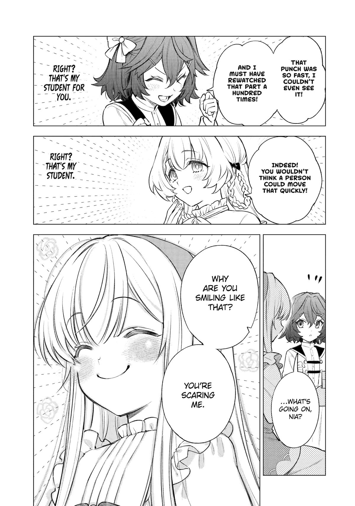 Kyouran Reijou Nia Liston: Byoujaku Reijou ni Tensei shita Kamigoroshi no Bujin no Karei naru Musouroku Chap 41 - Next Chap 42