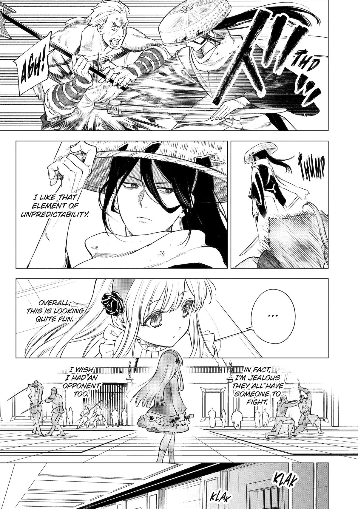 Kyouran Reijou Nia Liston: Byoujaku Reijou ni Tensei shita Kamigoroshi no Bujin no Karei naru Musouroku Chap 42 - Next Chap 43