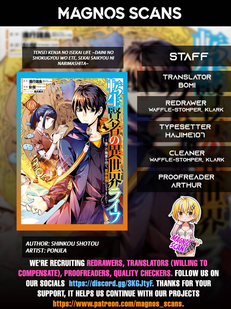 Tensei Kenja no Isekai Raifu Chap 18 - Next Chap 19