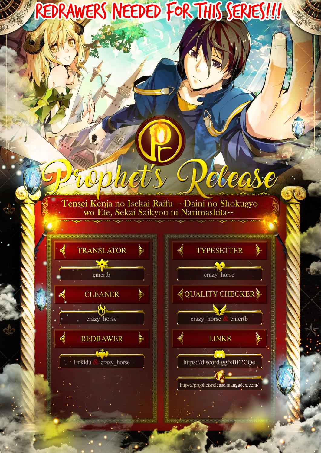Tensei Kenja no Isekai Raifu Chap 11 - Next Chap 12