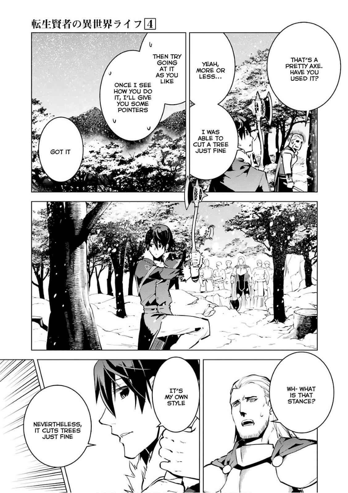 Tensei Kenja no Isekai Raifu Chap 12 - Next Chap 13