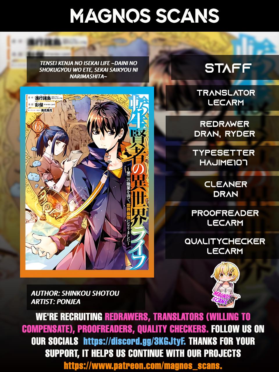 Tensei Kenja no Isekai Raifu Chap 21 - Next Chap 22