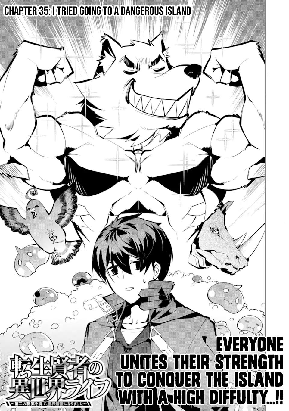 Tensei Kenja no Isekai Raifu Chap 35.1 - Next Chap 36.1