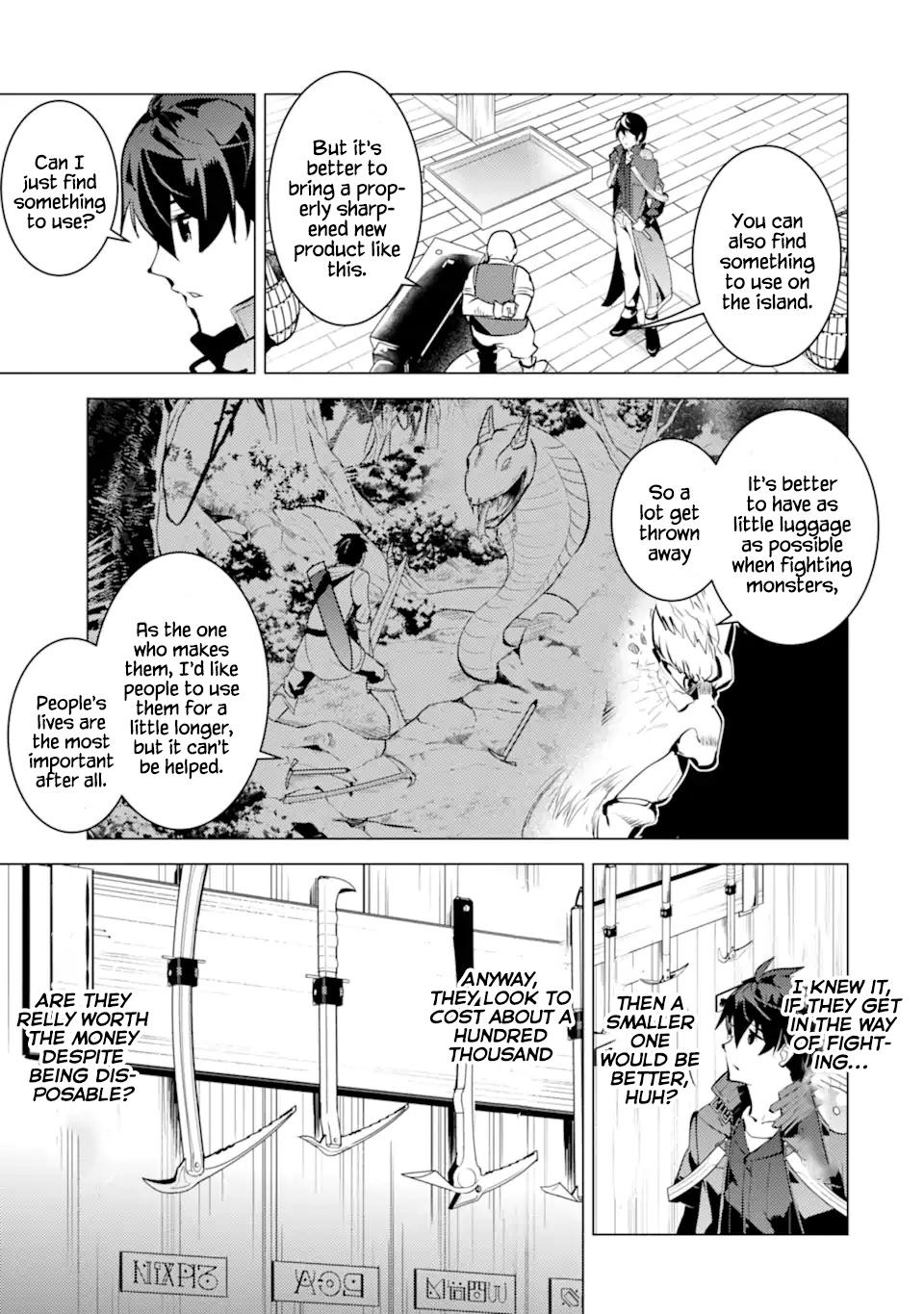 Tensei Kenja no Isekai Raifu Chap 35.1 - Next Chap 36.1