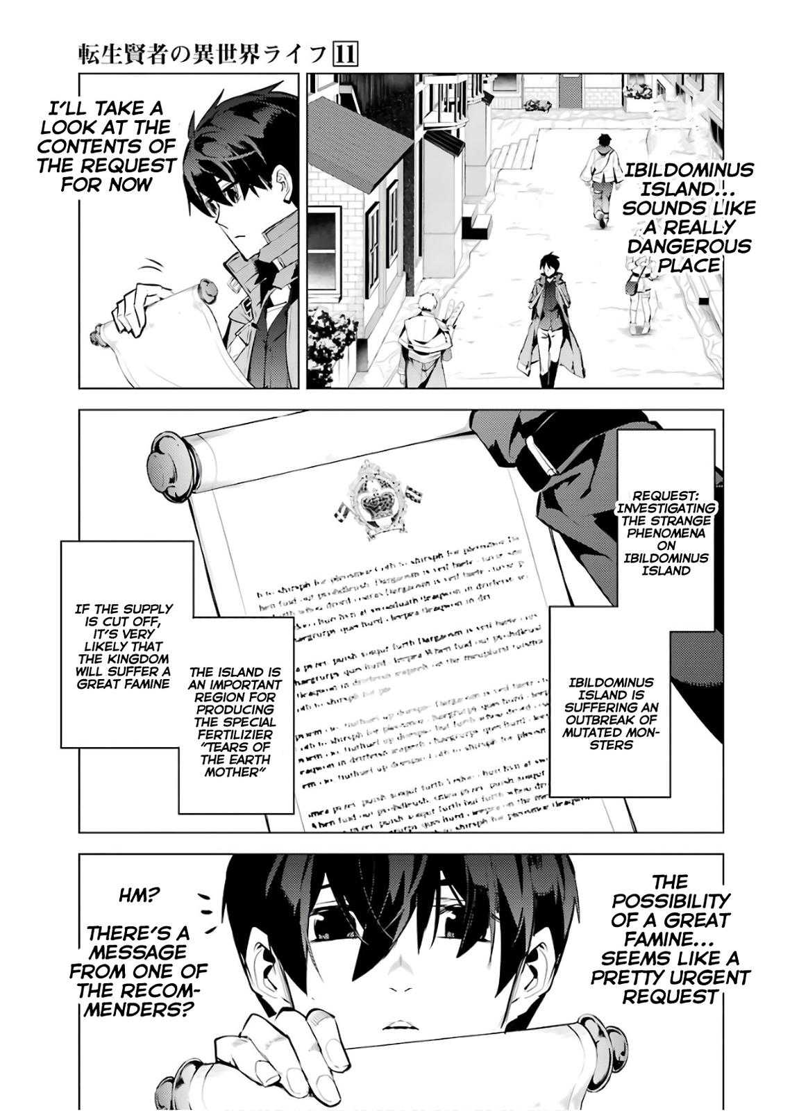 Tensei Kenja no Isekai Raifu Chap 33 - Next Chap 34
