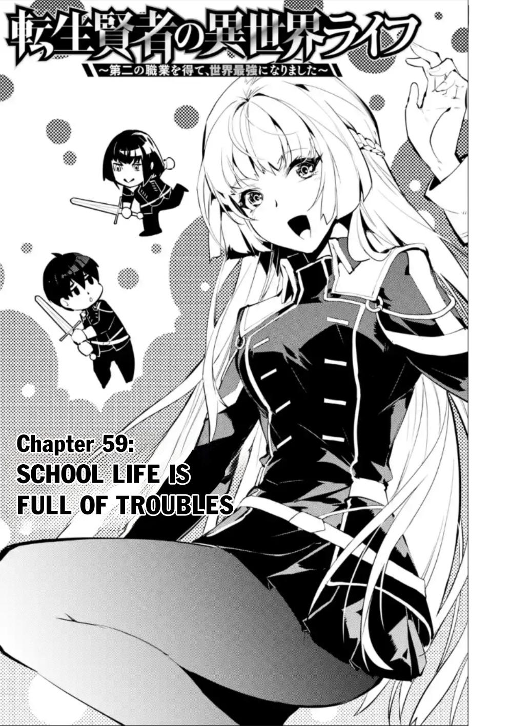 Tensei Kenja no Isekai Raifu Chap 59.1 - Next Chap 60.1