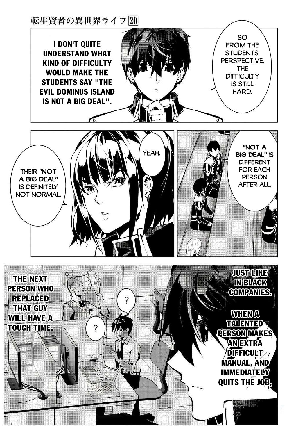Tensei Kenja no Isekai Raifu Chap 60.1 - Next Chap 61.1