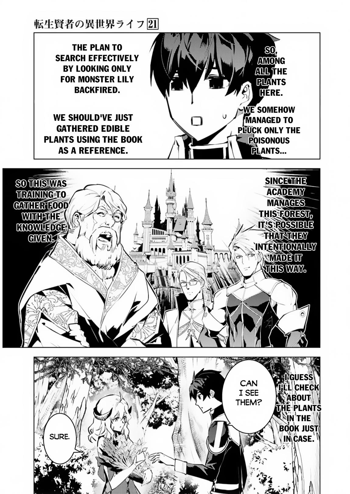 Tensei Kenja no Isekai Raifu Chap 62.1 - Next Chap 63.1