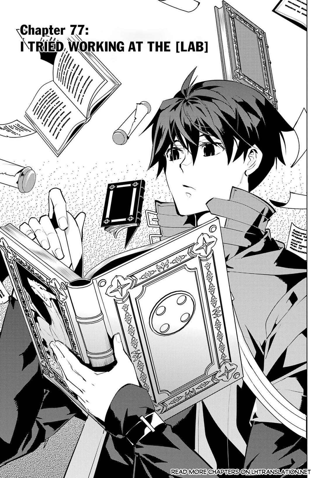 Tensei Kenja no Isekai Raifu Chap 77.1 - Next Chap 78.1