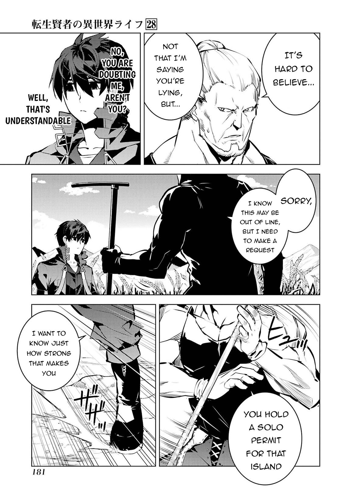 Tensei Kenja no Isekai Raifu Chap 84.2 - Next Chap 85.2