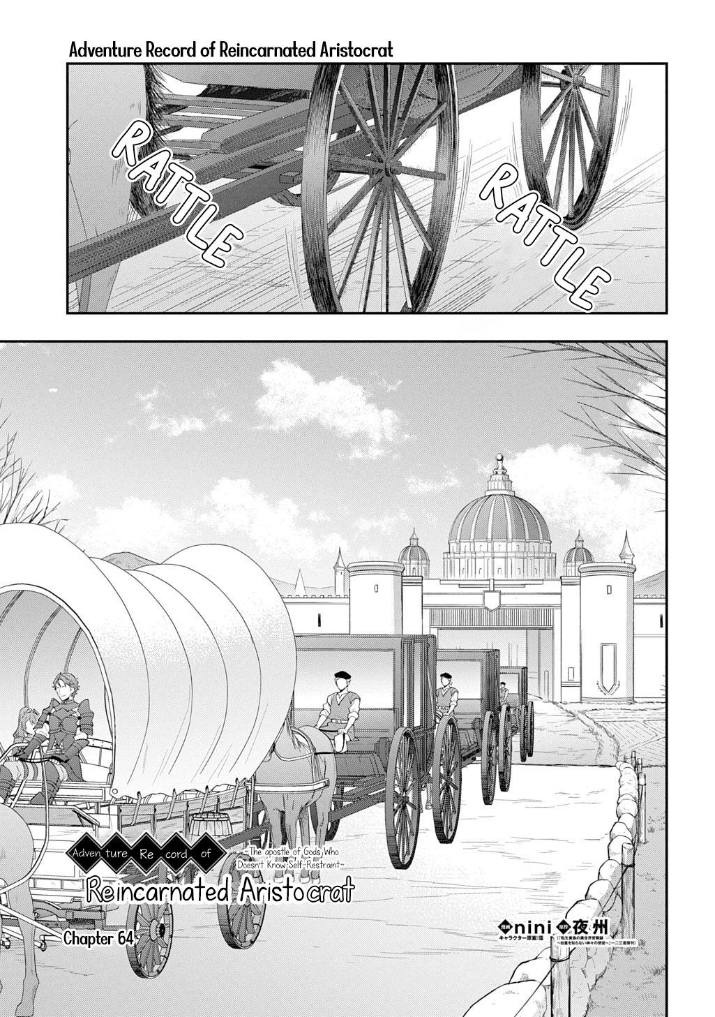 Chronicles of an Aristocrat Reborn in Another World Chap 64 - Next Chap 65