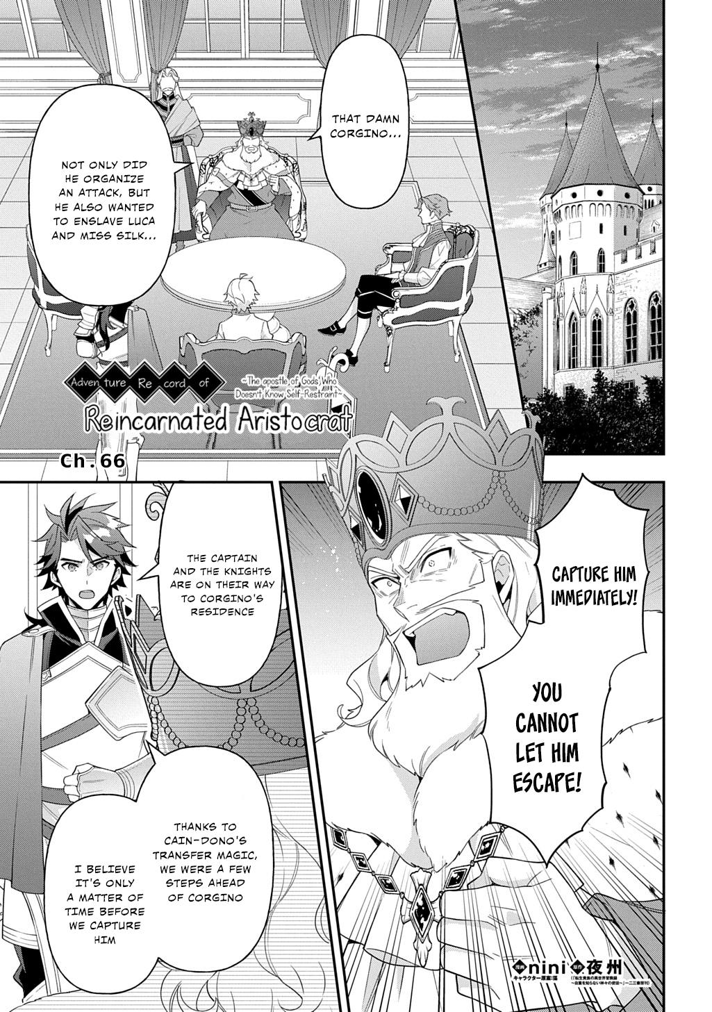 Chronicles of an Aristocrat Reborn in Another World Chap 66 - Next Chap 67