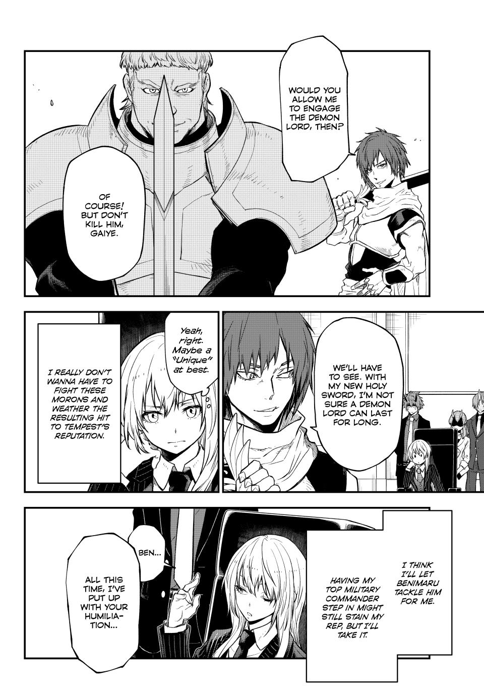 That Time I Got Reincarnated as a Slime Chap 124 - Next Chap 125