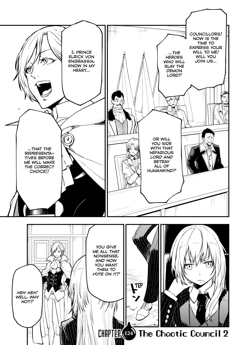 That Time I Got Reincarnated as a Slime Chap 124 - Next Chap 125