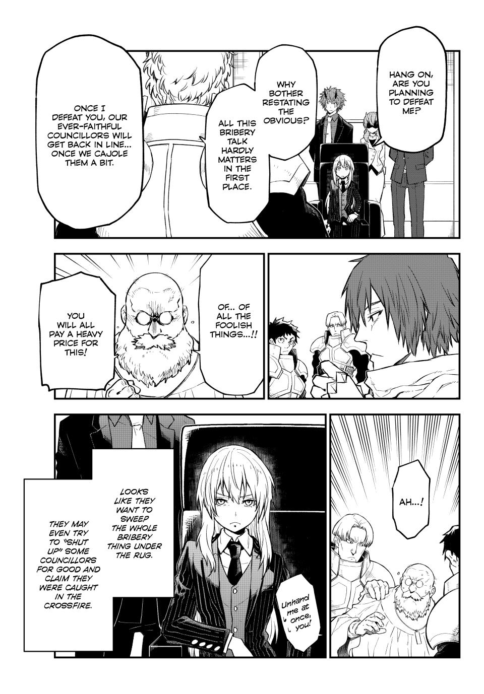 That Time I Got Reincarnated as a Slime Chap 124 - Next Chap 125