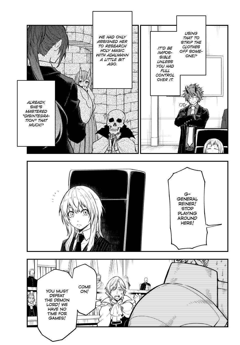 That Time I Got Reincarnated as a Slime Chap 124 - Next Chap 125